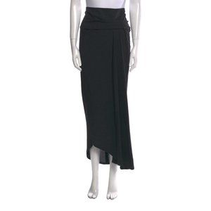 BRUNELLO CUCINELLI Virgin Wool Long Skirt - sz US 8